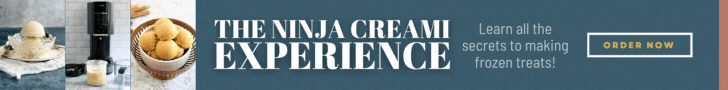 Get the Ninja Cream Experience and make healthy frozen treat!