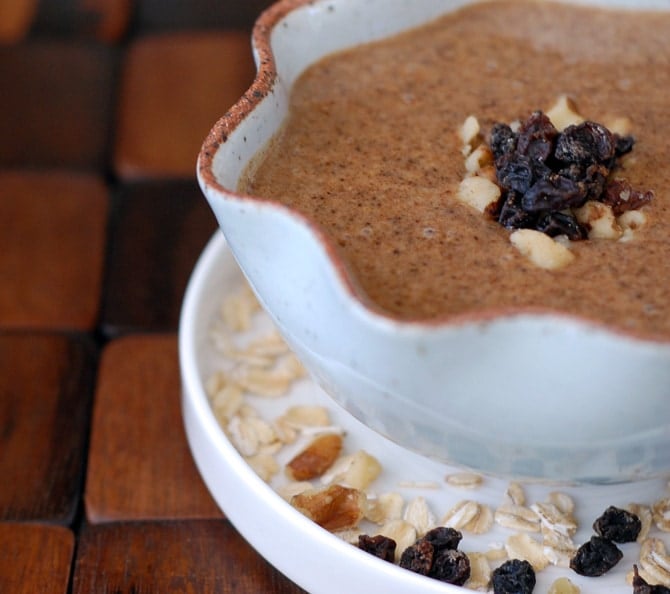 Oatmeal Cookie Butter Sweetened with Raisins
