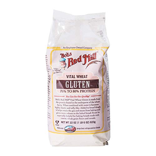 Bob's Red Mill Vital Wheat Gluten Flour, 22-ounce (Pack of 4)