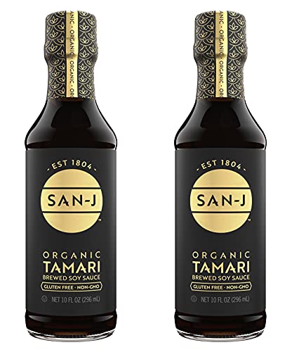 San-J Organic Gluten Free Soy Sauce Tamari -- 10 fl oz - 2 pc