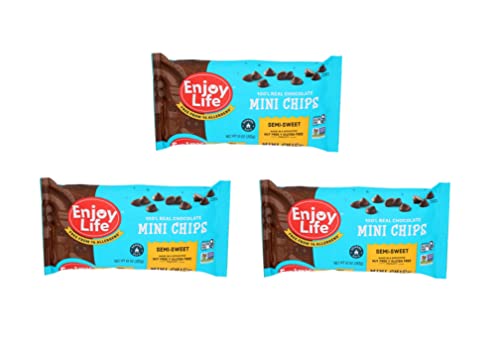 Enjoy Life Semi Sweet Chocolate Mini Chips, 10 oz-SET OF 3