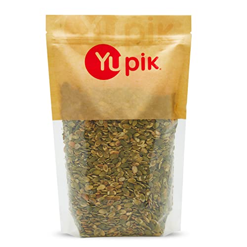 Yupik Pumpkin Seeds/Pepitas, Dry Roasted and Shelled, 2.2 lb