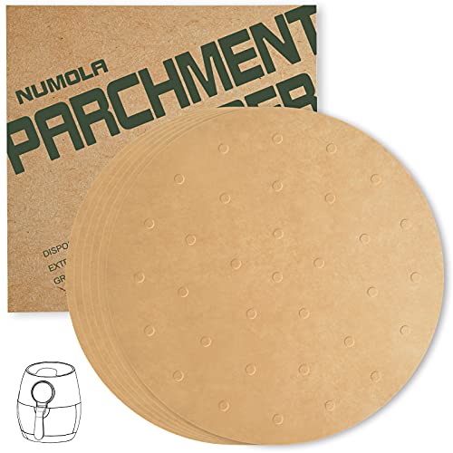 Numola Air Fryer Liners-7 Inches, Besego 100pcs 