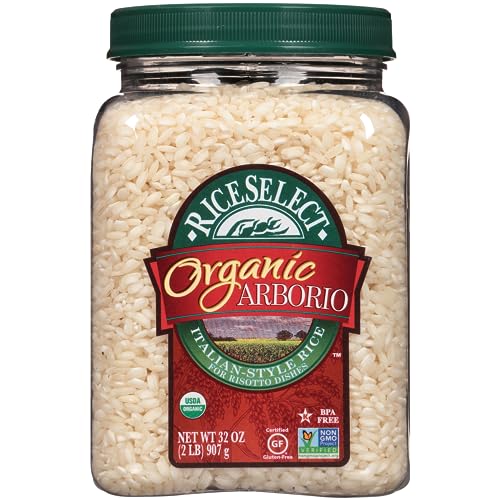 RiceSelect Organic Arborio Rice - 32 Oz Jar