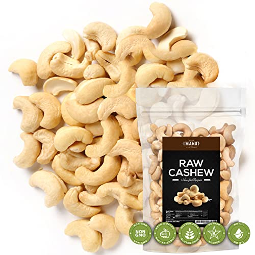 Raw Whole Cashews, 3 lbs, 100% Natural, No Chemicals, Non-GMO