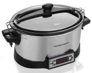 Hamilton Beach 33642 Programmable Right Size Slow Cooker,