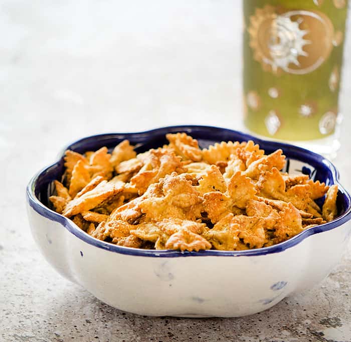Your New Fav Snack: Air Fryer Bow Tie Pasta Chips