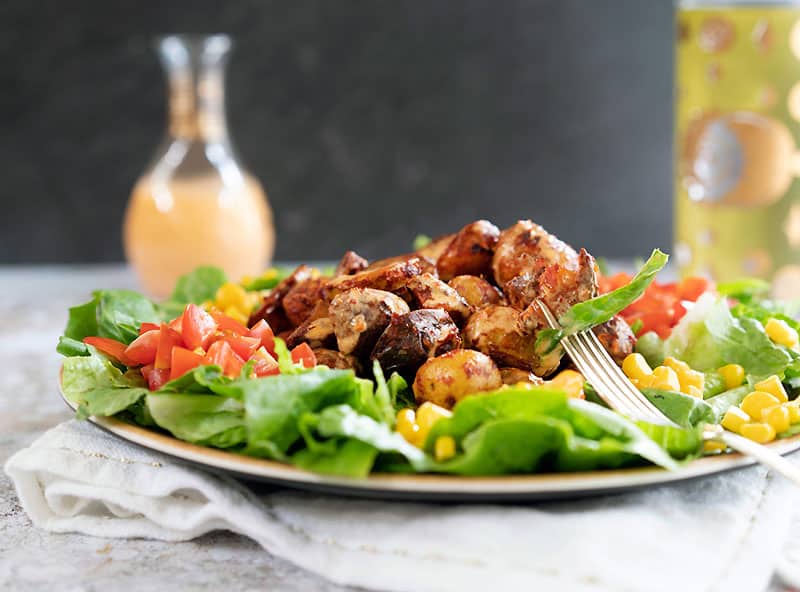 Chile Cumin Idaho Potato Vegan Taco Salad