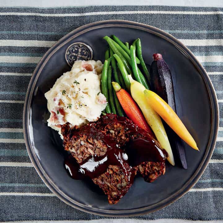 Slow Cooker Veggie Loaf