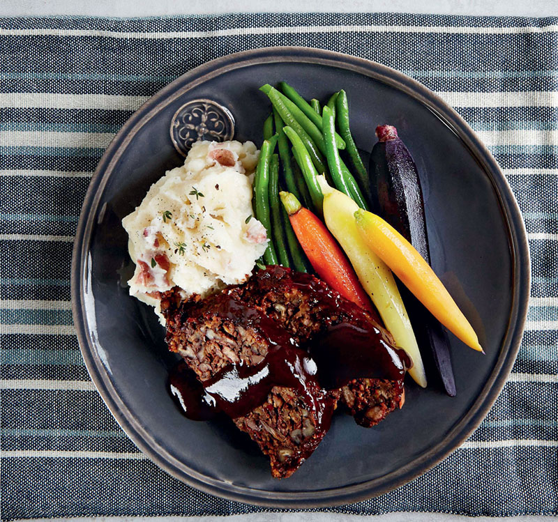 Slow Cooker Veggie Loaf