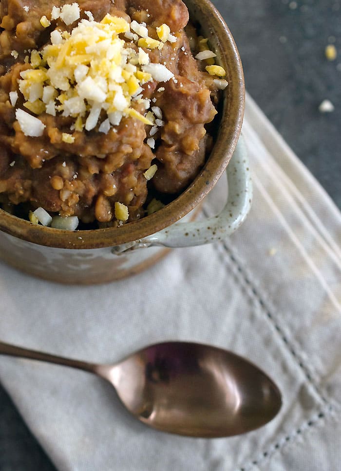 Vegan Instant Pot Cranberry Bean, Millet and Bulgur Chili