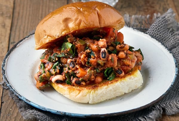 Black-Eyed Pea Sloppy Joes