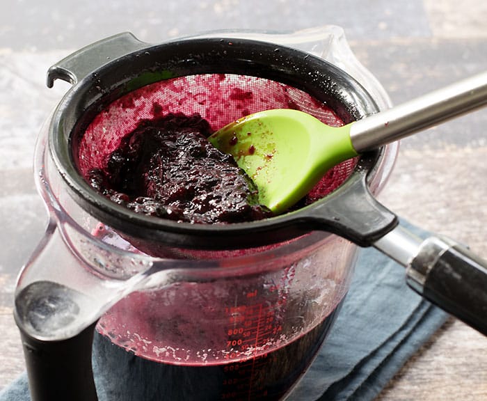 Homemade Blueberry Thyme Syrup for Vegan Cocktails and Mocktails Too!