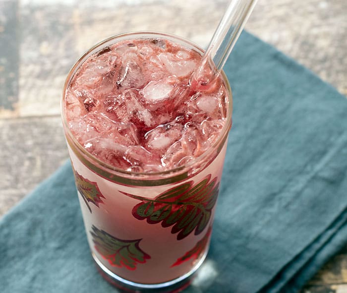 Homemade Blueberry Thyme Syrup for Vegan Cocktails and Mocktails Too!