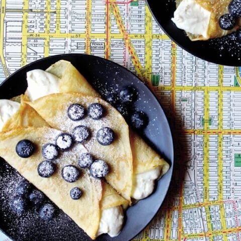 Fresh Blueberry Blintzes from Mastering the Art of Vegan Cooking