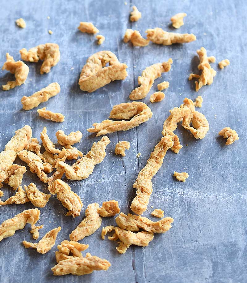 Dried Butler soy curl