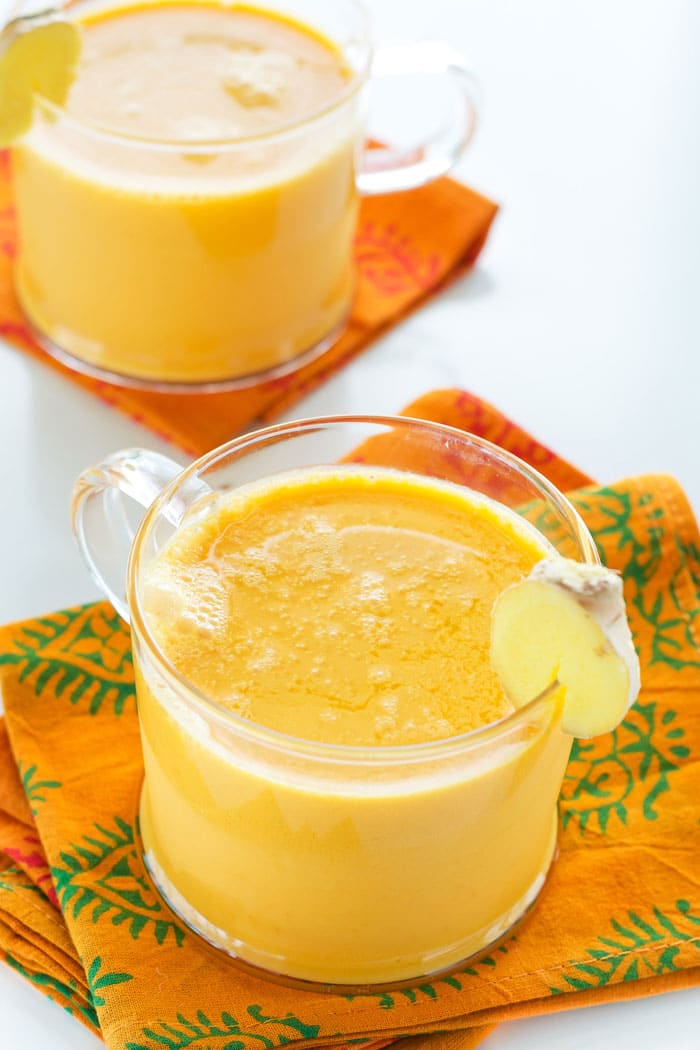 Carrot Ginger Turmeric Steamer (or Chiller) from Crave Eat Heal by Annie Oliverio