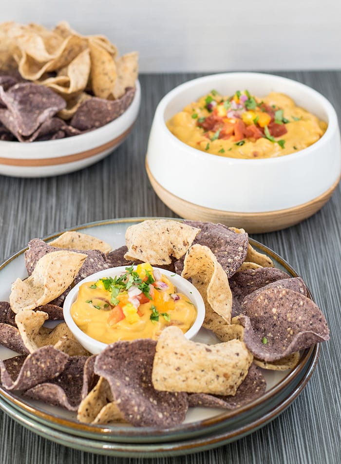 Vegan Queso with a Surprise Healthy Ingredient #YesYouCAN