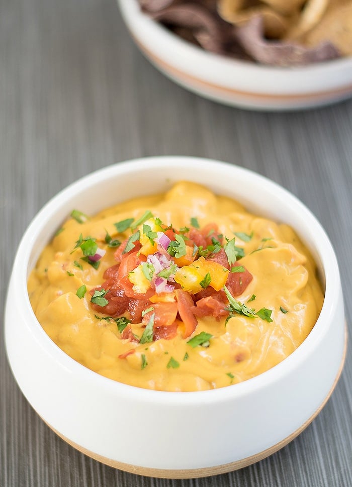 Vegan Queso with a Surprise Healthy Ingredient #YesYouCAN