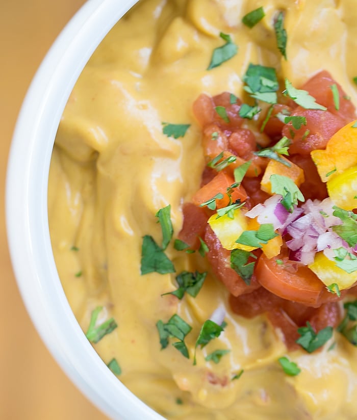 Vegan Queso with a Surprise Healthy Ingredient #YesYouCAN