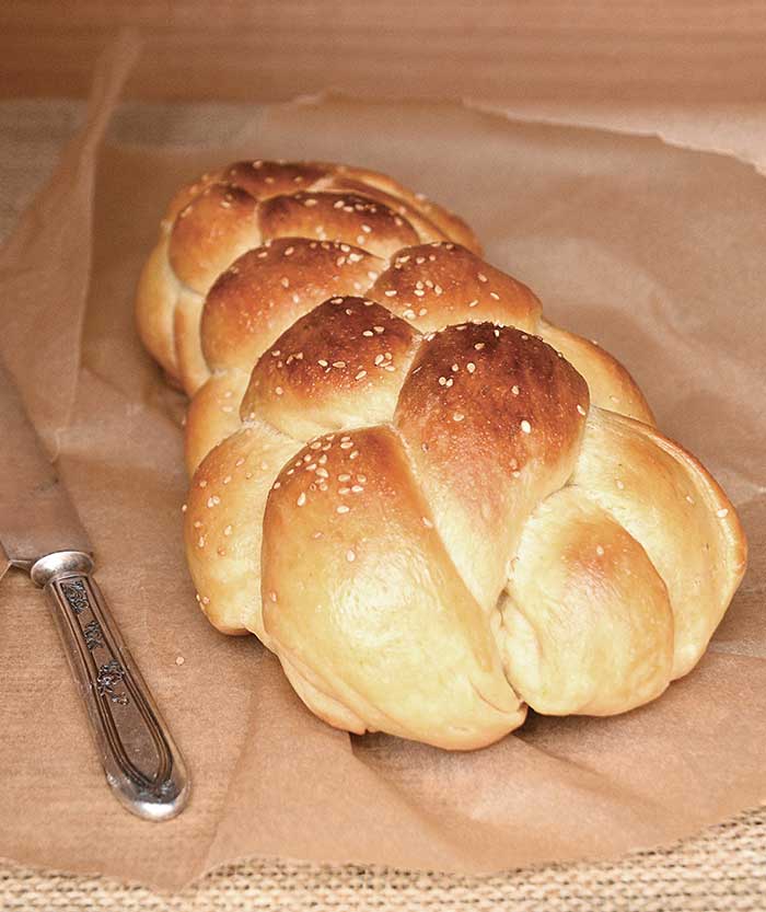 Vegan Challah from Aquafaba by Zsu Dever