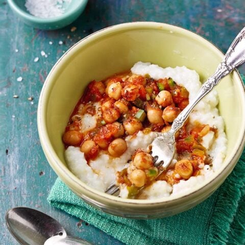 Spicy Southern Chickpeas