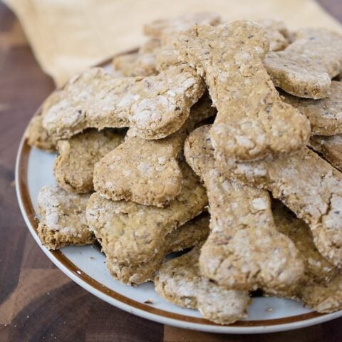 Pumpkin Cranberry Dog Cookies
