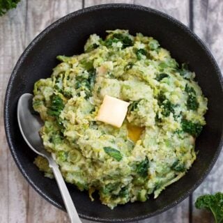 Vegan Cruciferous Colcannon for St. Patrick's Day