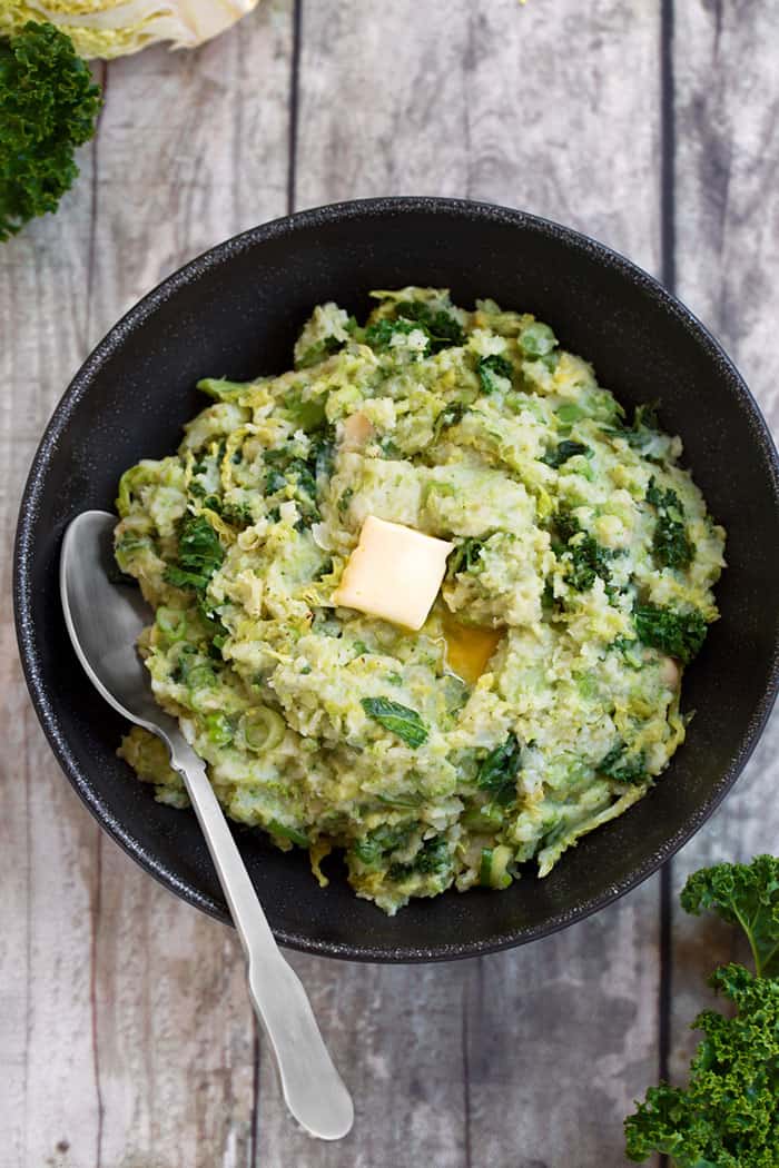 Vegan Cruciferous Colcannon for St. Patrick's Day