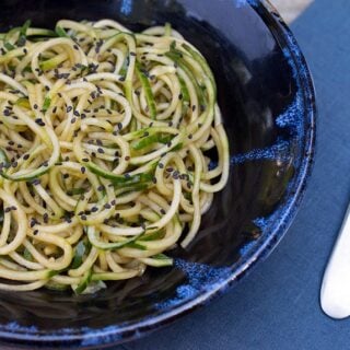 Super Easy Sesame Cucumber Noodles - PF Chang's Copycat
