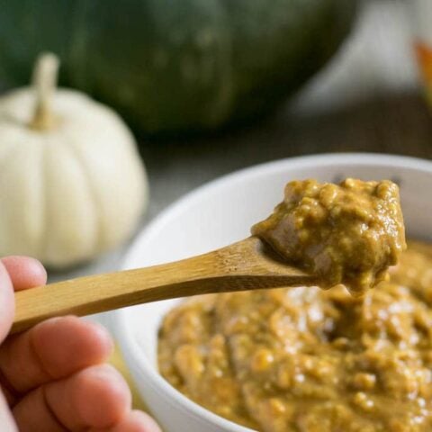 Overnight Pumpkin Ginger Oats made with Nancy’s Organic Cultured Soy