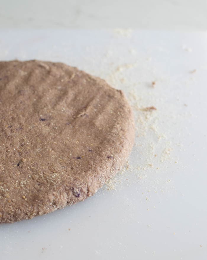 Vegan Halloween Treat: Purple Sweet Potato Spice Monster Biscuits