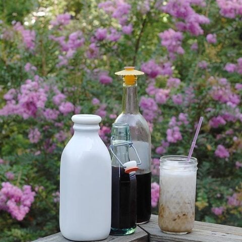 Lavender Syrup made with Coconut Sugar