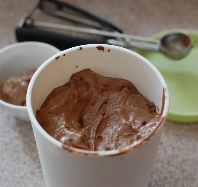 Chocolate Pecan Vegan Ice Cream