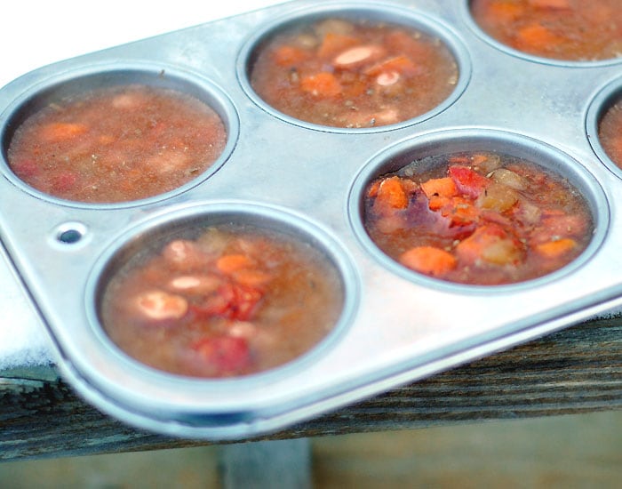 Italian Slow Cooker Cranberry Bean Soup with Greens