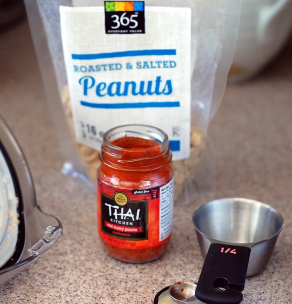 Red Curry Coconut Peanut Butter