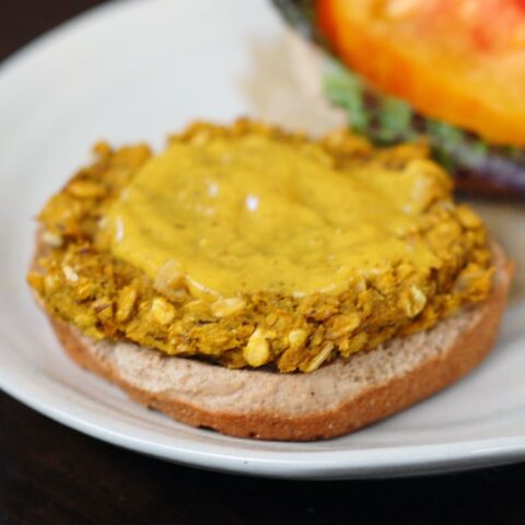Harry Potter's Curried Pumpkin Burger