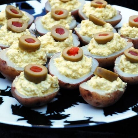 Vegan Deviled Potatoes