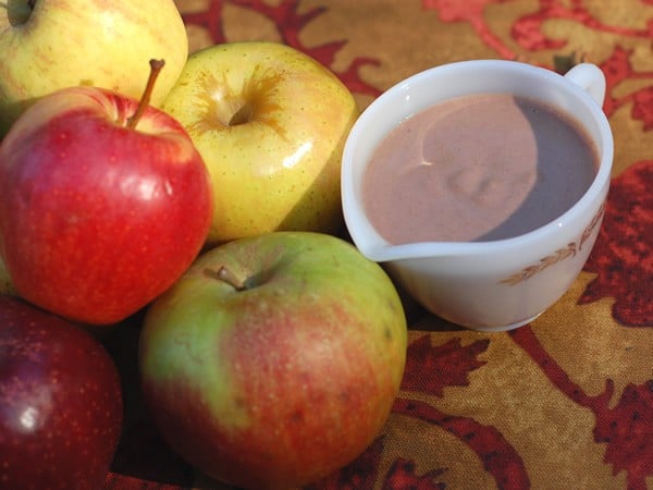 Easy Slow Cooker Date-Sweetened Apple Spice Creamer