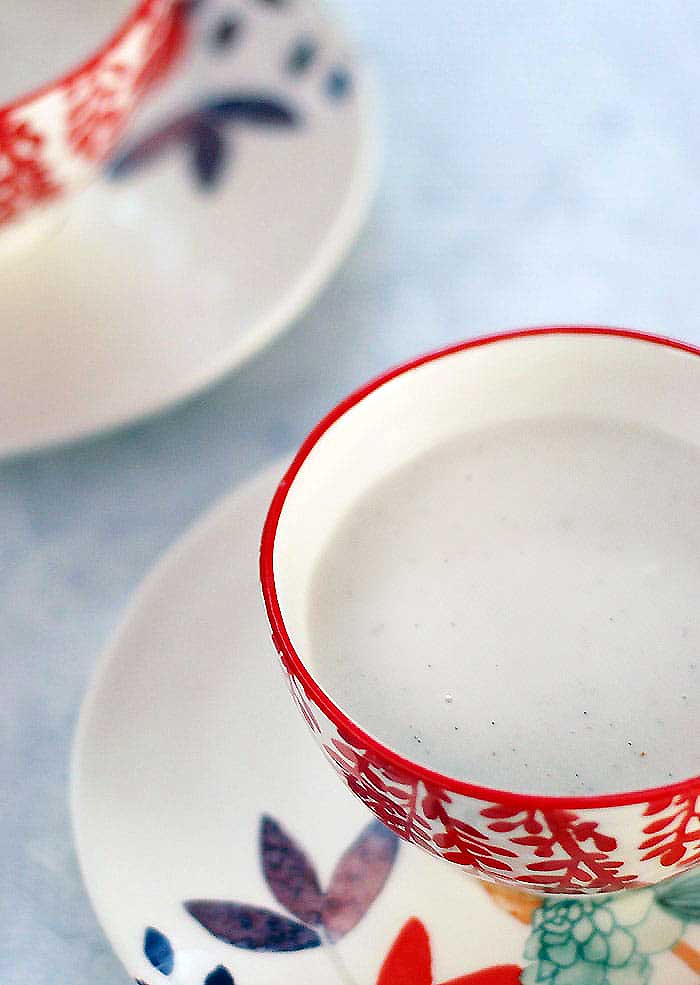 Vegan Hot White Chocolate