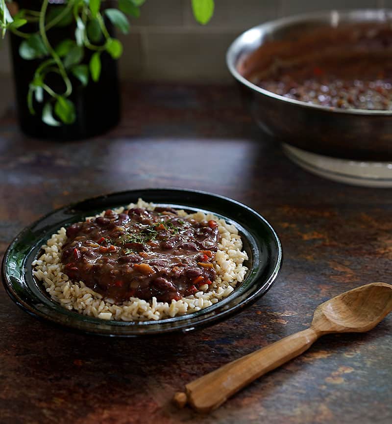 15 Minute Red Beans and Rice