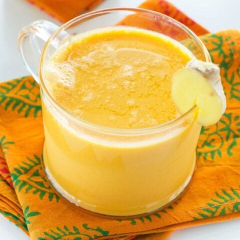 Carrot Ginger Turmeric Steamer (or Chiller) from Crave Eat Heal