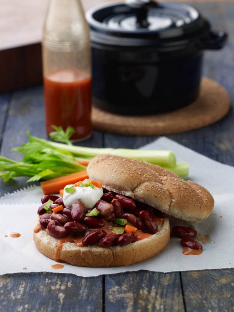 Sloppy Buffalo Beans from The Great Vegan Bean Book