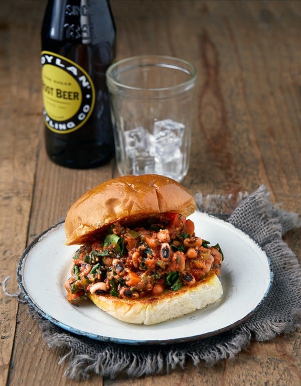 Sloppy Black-Eyed Peas for Virtual Vegan Potluck