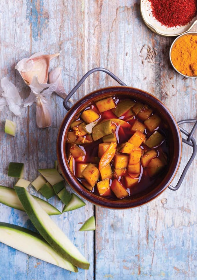 Green Mango Pickle from Asian Pickles