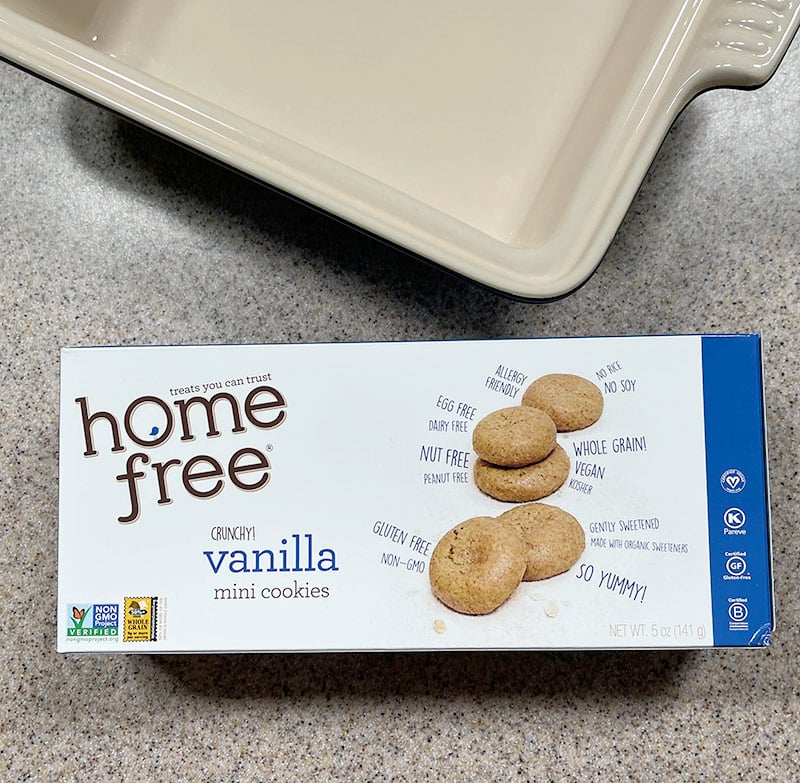 My favorite gluten free and vegan vanilla wafers.