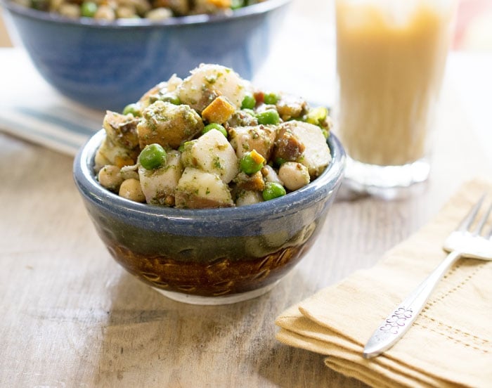 Easy Indian Potato Salad Recipe with Idaho Potatoes