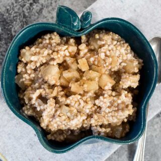 Instant Pot Apple Spice Steel Cut Oats