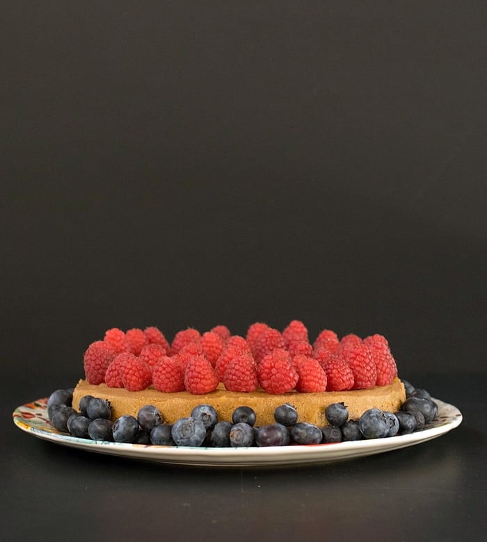 Pressure Cooker Cashew Lemon Cheezecake from Vegan Under Pressure