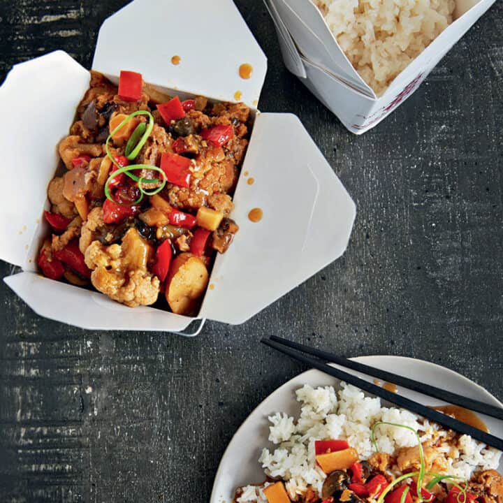 Kung Pao Cauliflower in Your Slow Cooker